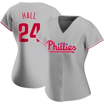 Darick Hall Men's Replica Philadelphia Phillies White Home Jersey