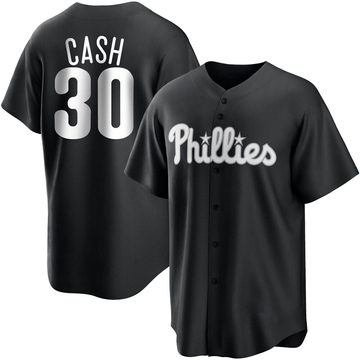 Dave Cash Philadelphia Phillies Men's Black Midnight Mascot T-Shirt 