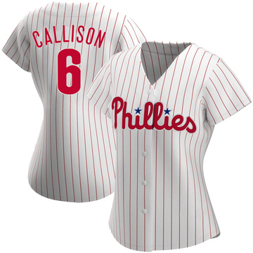 Replica Johnny Callison Women's Philadelphia Phillies White Home Jersey