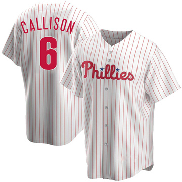 Replica Johnny Callison Youth Philadelphia Phillies White Home Jersey