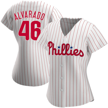 Jose Alvarado Men's Replica Philadelphia Phillies Gray Road Jersey