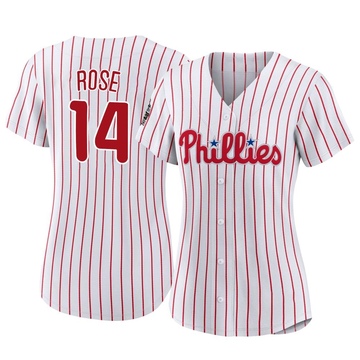 Pete Rose Philadelphia Phillies Throwback Away Jersey – Best Sports Jerseys