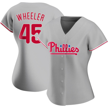 Zack Wheeler Philadelphia Phillies Autographed & Inscribed Nike #45 Replica  Jersey - Size XXL